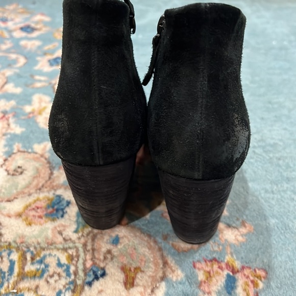 Marsell Black Suede Ankle Boots Size 36 1/2 - Picture 4 of 10
